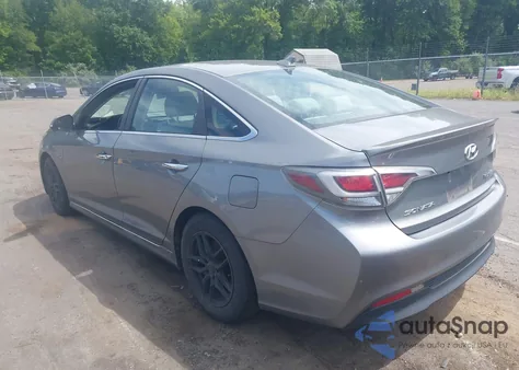 2017 Hyundai Sonata Hybrid Se from USA, damaged, VIN KMHE24L34HA062239